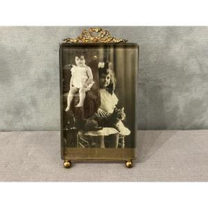 Small Brass Frames From The 19th Century, Napoleon III Era