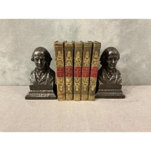 Pair Of 19th Century Cast-iron Bookends