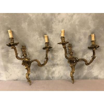 Pair Of Louis XV Wall 19th