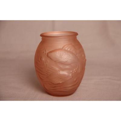 Vase Glass Pate 1925/1930