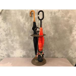 Cast Iron Door Umbrellas Period Late 19th