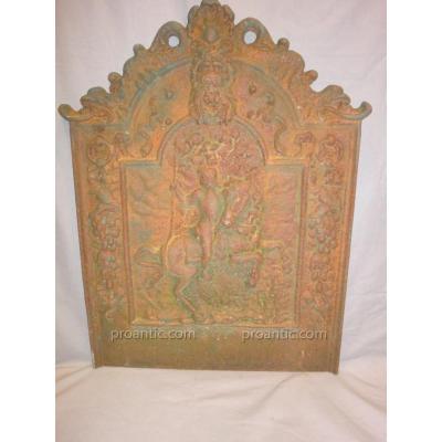 From Cast Iron Fireplace Plate