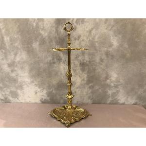 Servant Of Fireplace In Bronze 19th Time