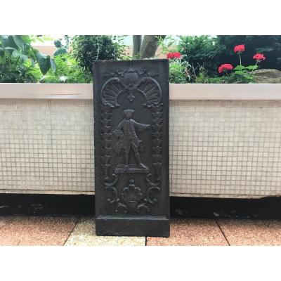 Plate Beside A 18th Century Fireplace