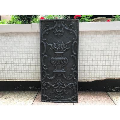 Plate Cast Iron Fireplace Sideways 18th