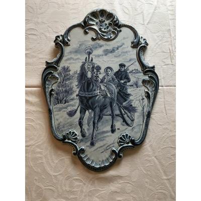 Delft Earthenware Plate 