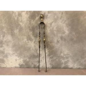 Clamp In Iron And Bronze Louis XV 19th