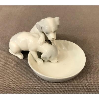 19th Century Copenhagen Porcelain Tray