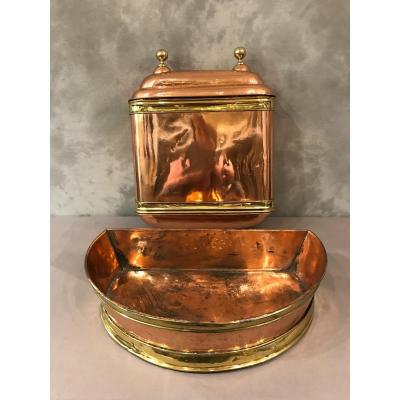18th Century Copper And Brass Fountain