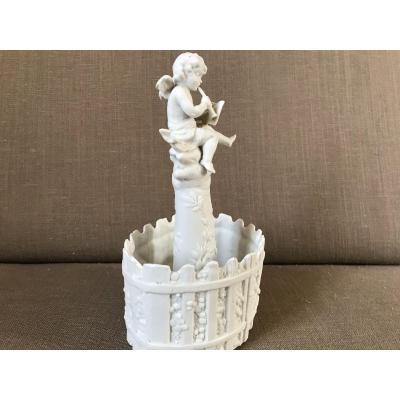 Empty Pockets Little Angel Biscuit Porcelain 19th Time