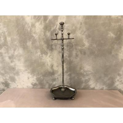 Antique 19th Century Iron Fireplace Servant