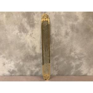 19th Century Polished Brass And Varnish Clean Plate