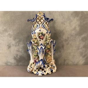 Old Porcelain Vase From Old Paris Jacob Petit From The 19th Century