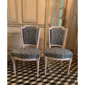 Paires de Chaises Louis XVI