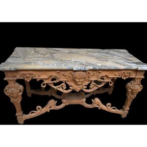 Large Regency Oak Console