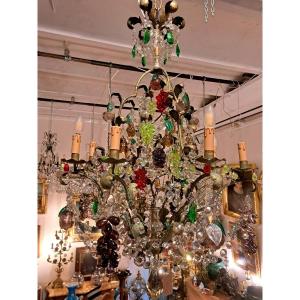 Fruit-shaped Chandelier With Tassels