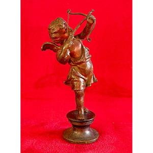 Cupidon - Sealing Seal In Bronze