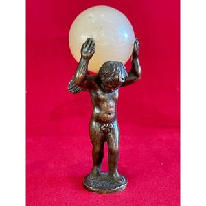 Atlas - Sealing Seal In Bronze And Onyx