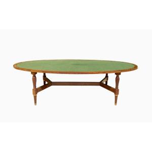 Large Louis XVI Style Mahogany Dining Table