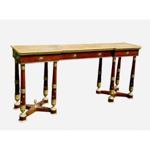 Large Empire Style State Console