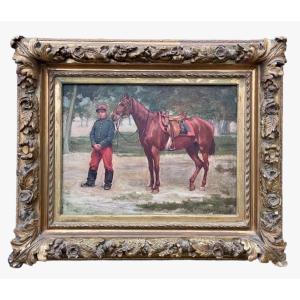 Walter Biddlecombe - Soldier And His Horse