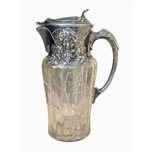 Gallia Collection For Christofle - Refresher Carafe / Jug