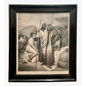 After Horace Vernet - Slave Trader, Engraving