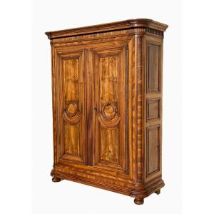 Alsatian Walnut Wardrobe