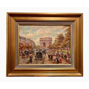 émile Boyer – Arc De Triomphe In Paris