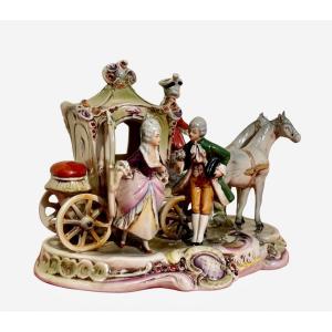 Gräfenthal - Porcelain Carriage Circa 1830