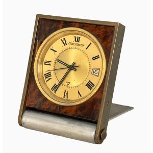Jaeger-lecoultre - Mémovox Mechanical Travel Clock Circa 1970