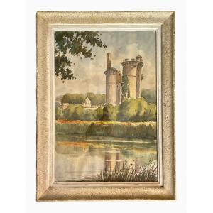 R. Cally - Château De Charles VII In Le Berry