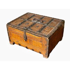 Carved Wooden Wedding Box