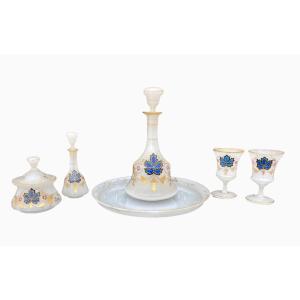 Charles X Opaline Liqueur Service