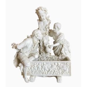 Biscuit, Cupid's Fountain Galante Scene