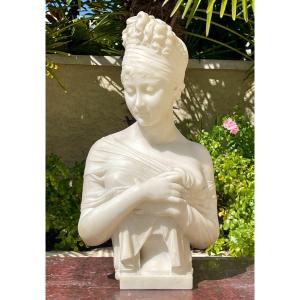 Guglielmo Pugi - Bust Of Madame Récamier
