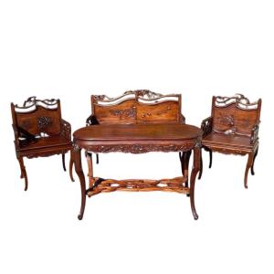 Indo-chinese Living Room, 4 Rooms 
