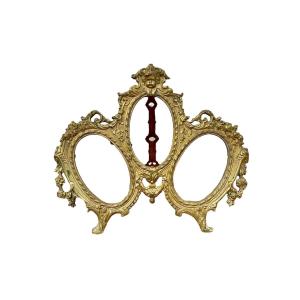 Louis XV Style Bronze Photo Frame