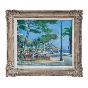 Paul Dominique Audfray - View Of Nice