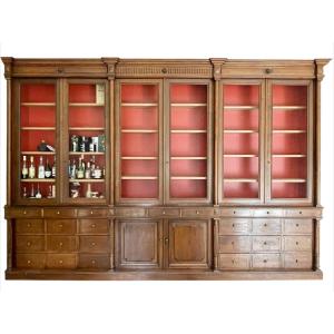 Napoleon III Oak Library, L 4m31