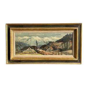 Lucien Poignant - Chain Of The Alps In The Grenoble Valley