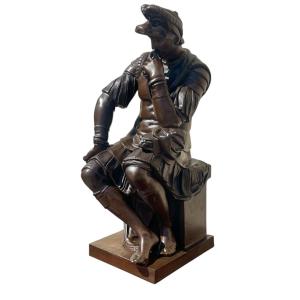 Lorenzo De Medicis - Bronze After Michelangelo 