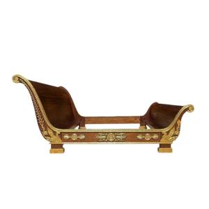 Empire Style Mahogany Bed