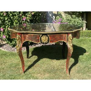 Napoleon III Boulle Marquetry Coffee Table 