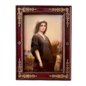 Wagner & Nymphenburg Manufacturing - Porcelain Depicting Ruth 