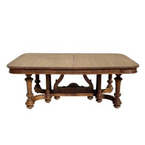 Large Walnut Dining Table 