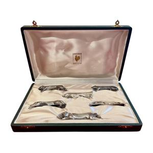 Gallia/christofle - 6-piece Knife Rest Set 