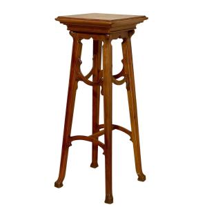 Art Nouveau Walnut Side Table