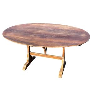 Winegrower's Table / Mahogany Tilting Table