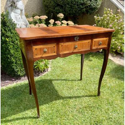 Louis XV Style Marquetry Dressing Table